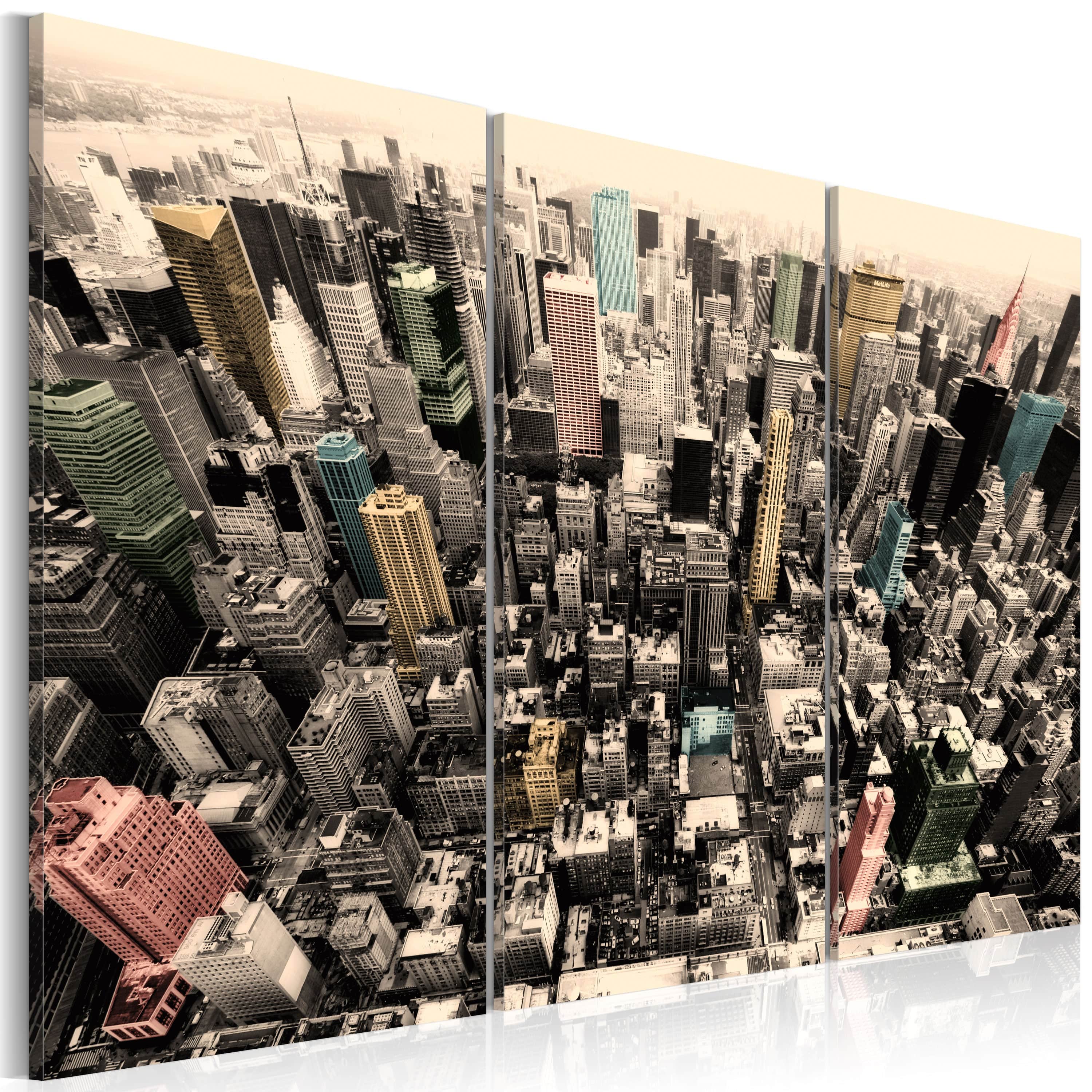 Glezna - The tallest buildings in New York City 60x40 Home Trends