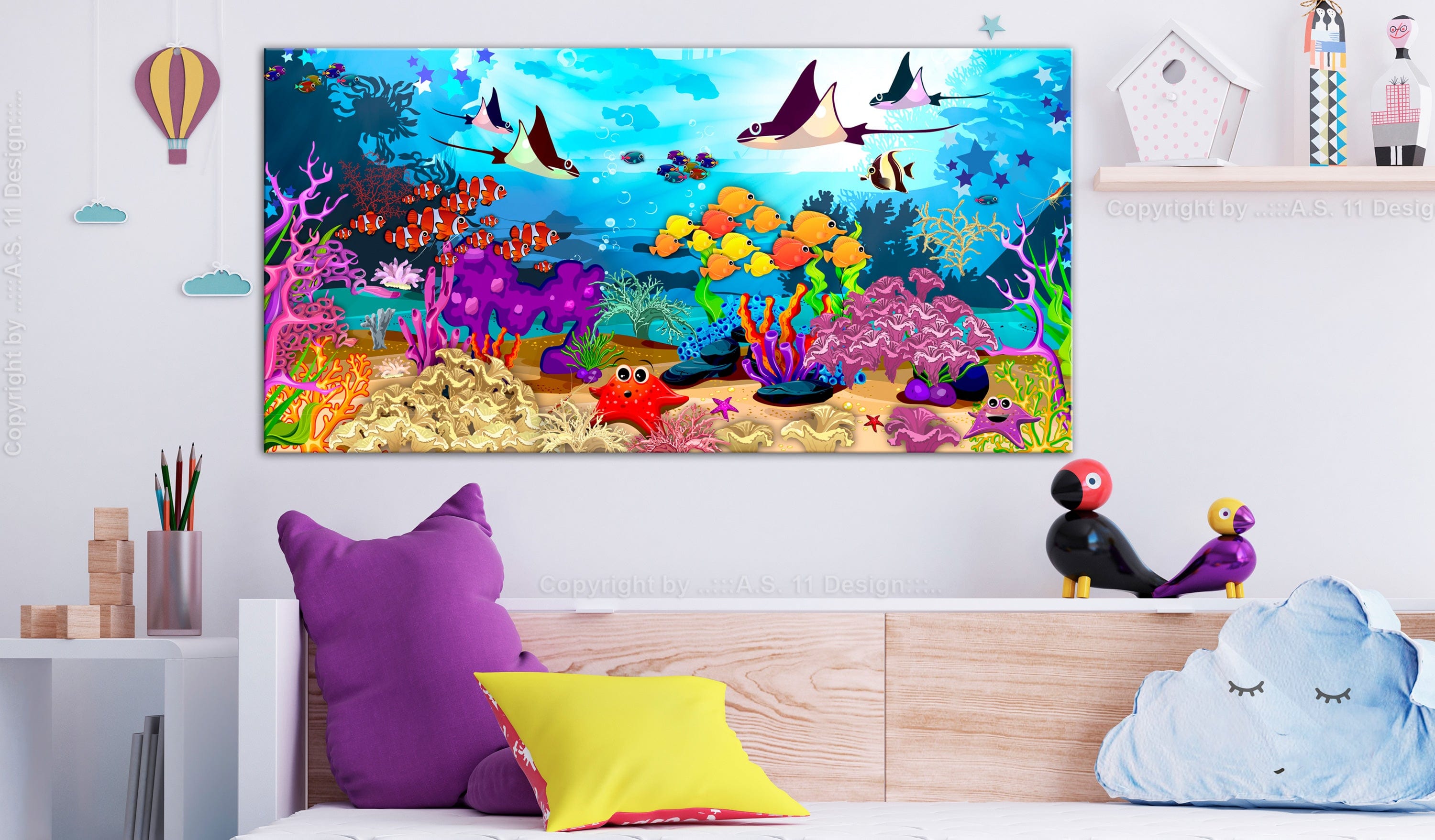 Glezna - Underwater Fun (1 Part) Wide Home Trends