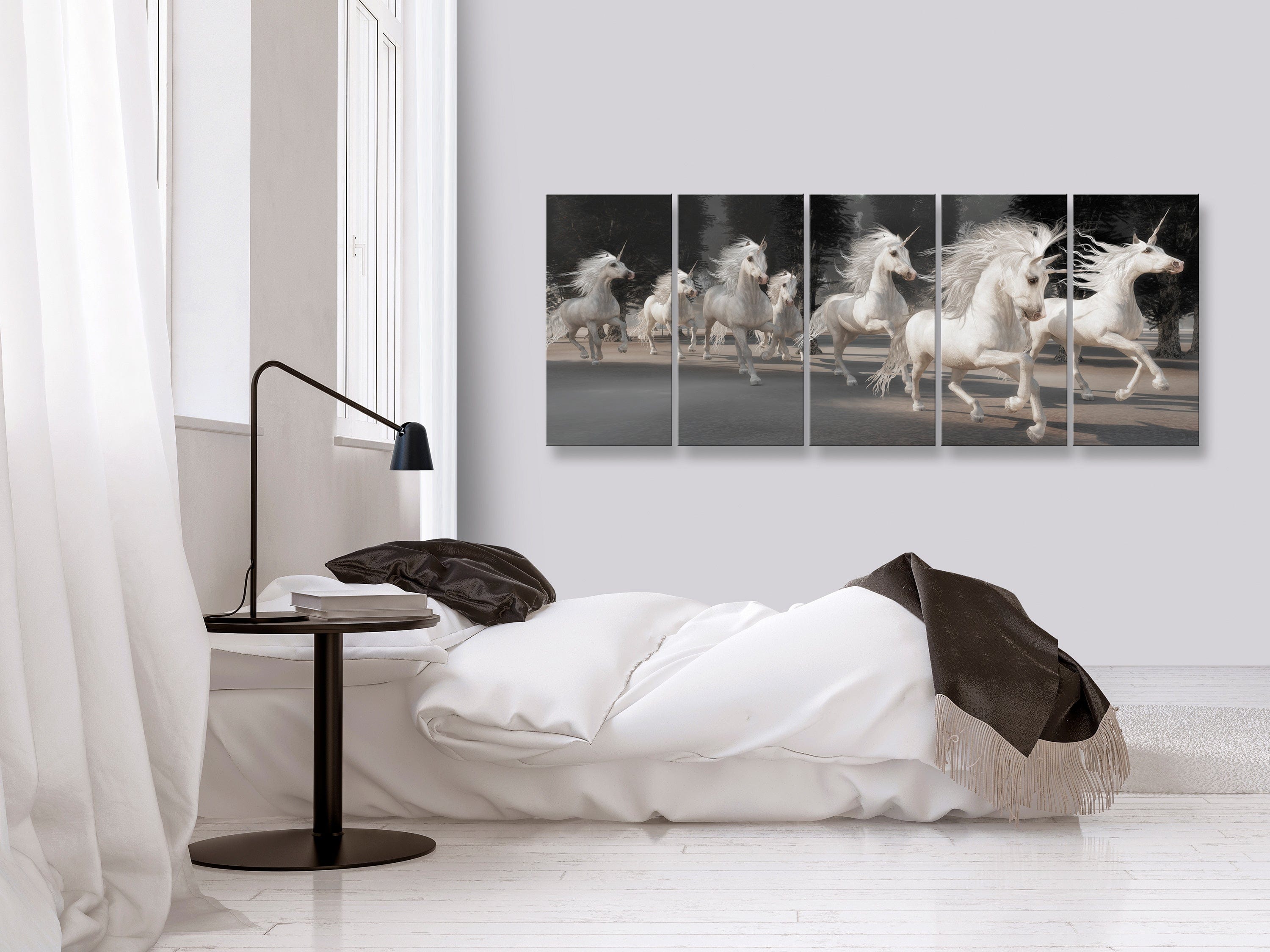 Glezna - Unicorns Run (5 Parts) Narrow Home Trends