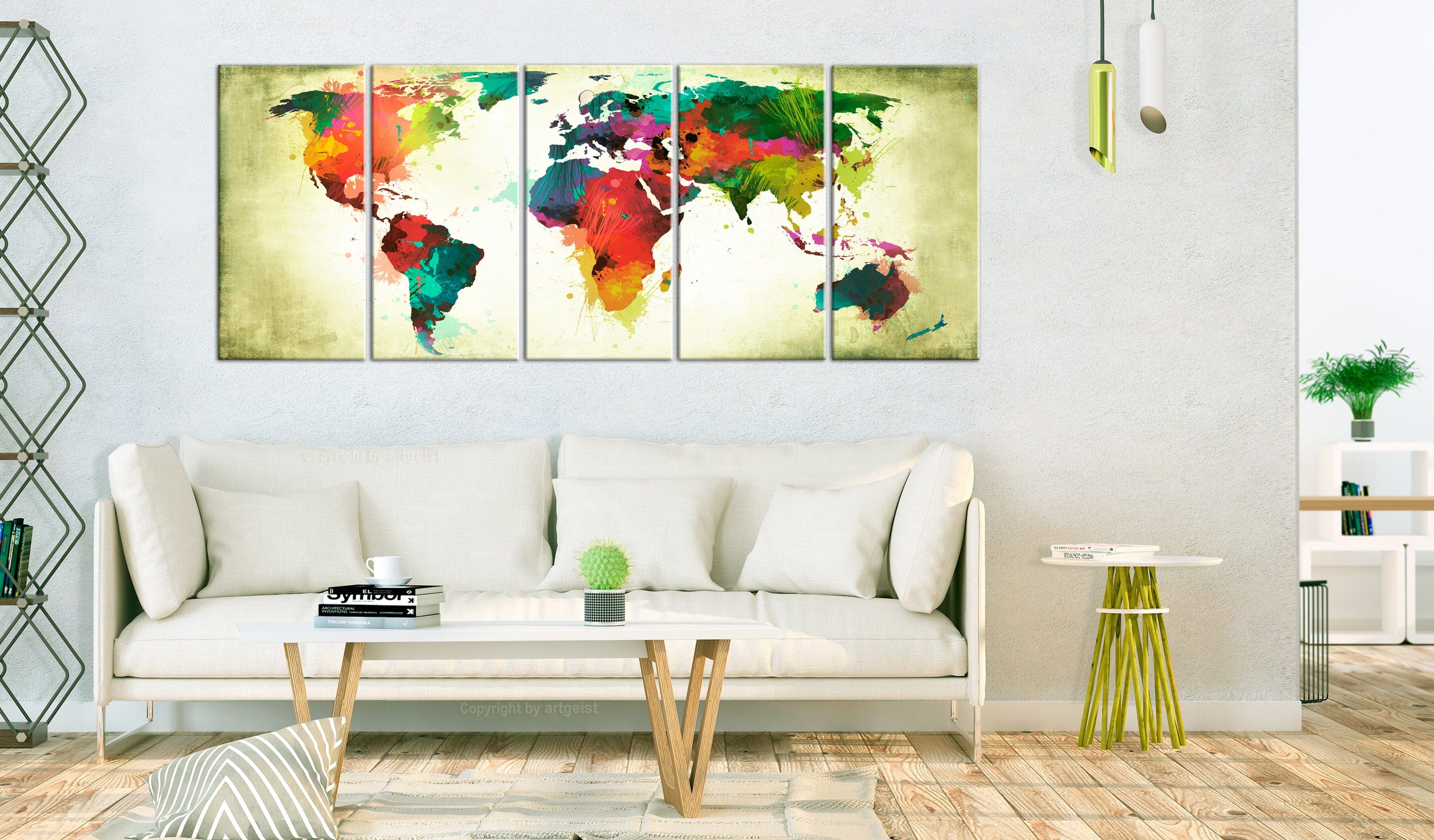 Glezna - Unusual World Map Home Trends