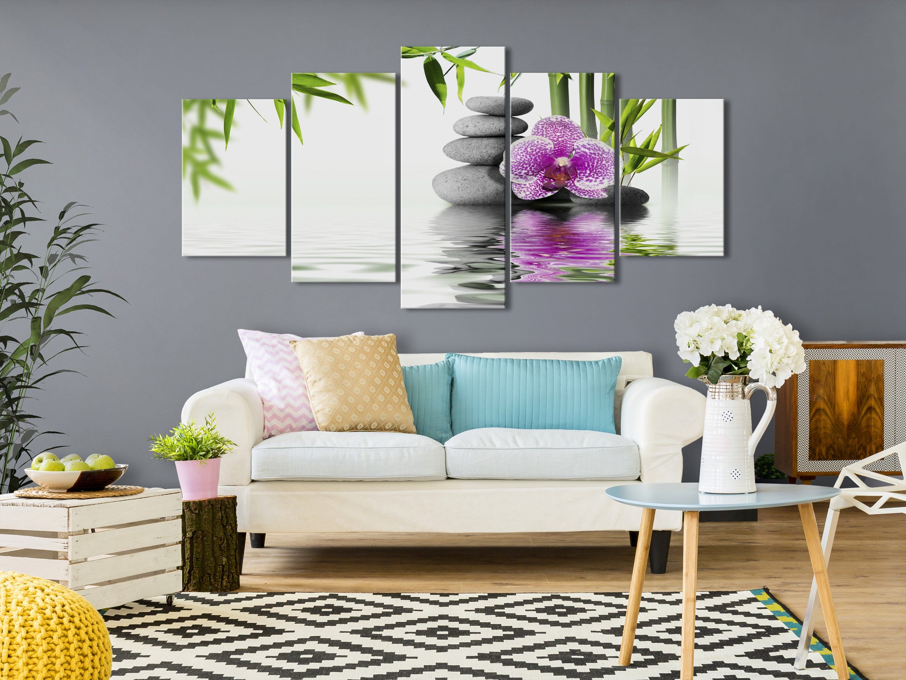 Glezna - Water Garden (5 Parts) Wide Home Trends