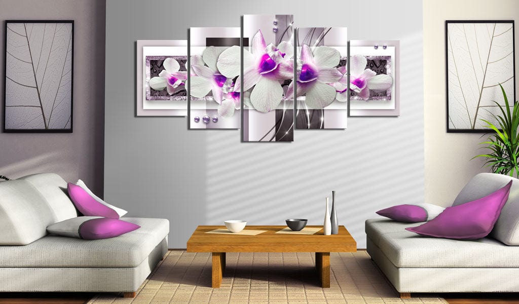Glezna - With violet accent Home Trends