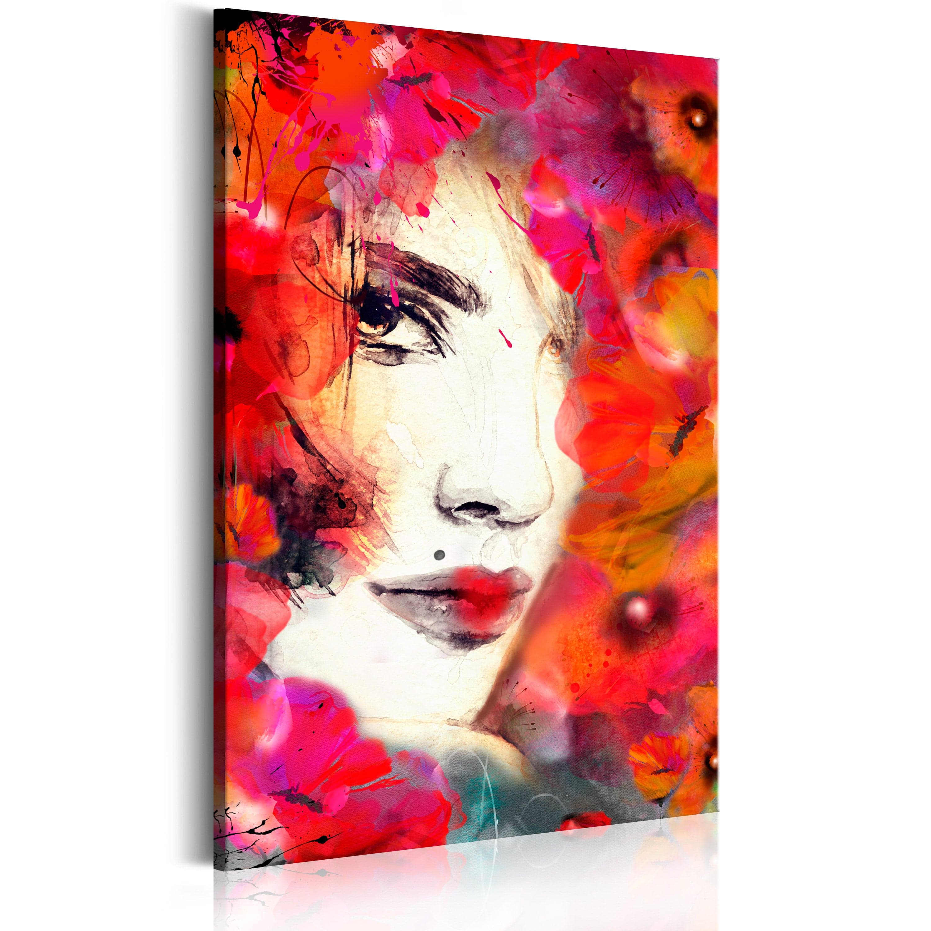 Glezna - Woman in Poppies Home Trends
