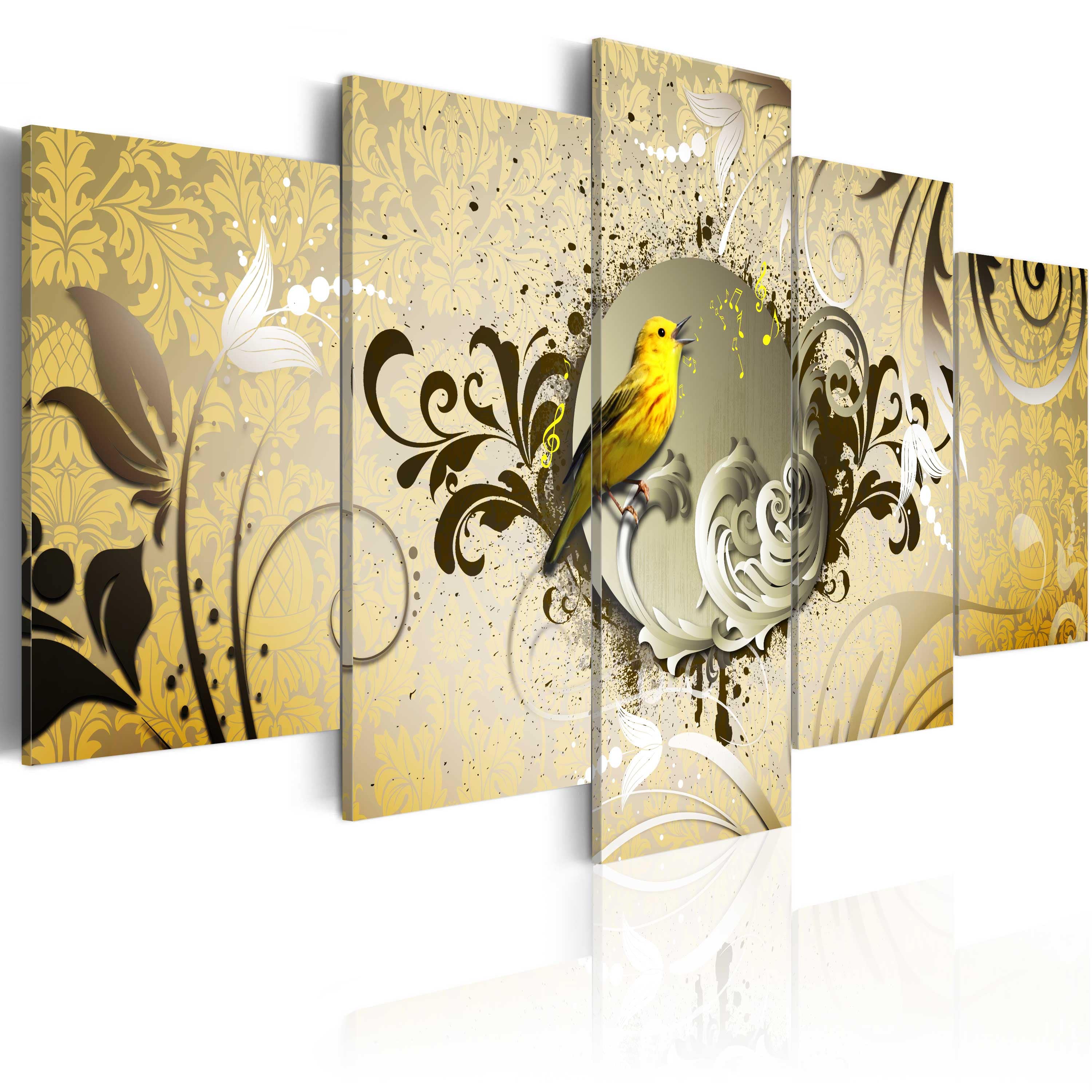 Glezna - Yellow bird singing Home Trends