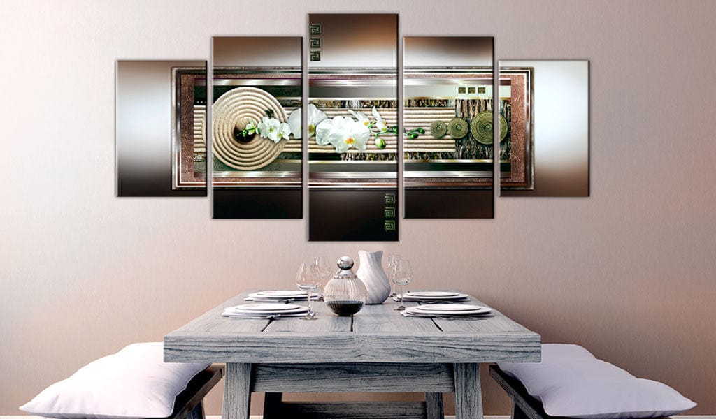 Glezna - Zen_ orchid in gold Home Trends