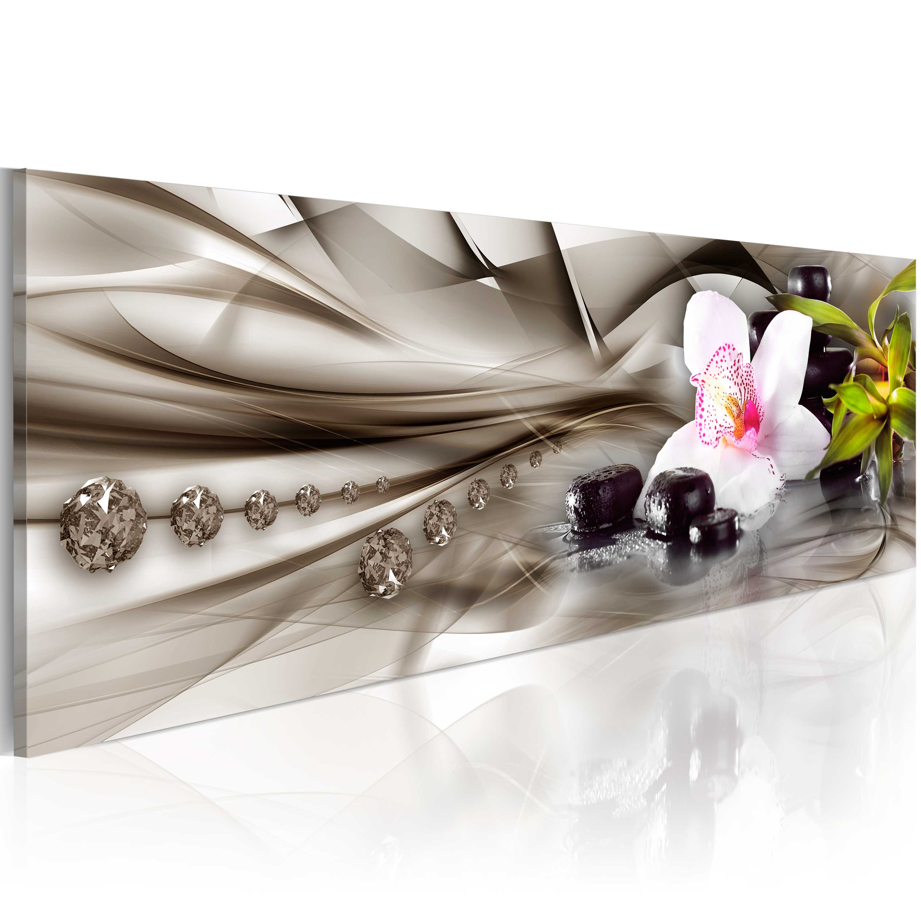 Glezna - Zen composition_ orchid, bamboo and stones Home Trends