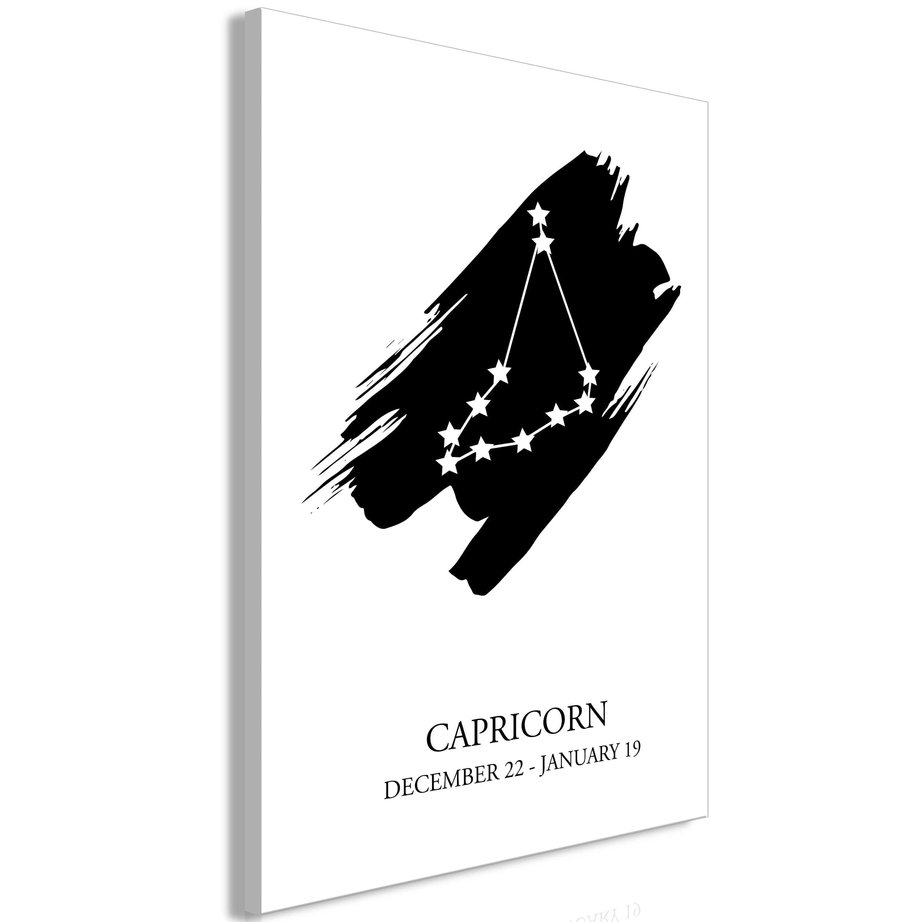 Glezna - Zodiac Signs_ Capricorn (1 Part) Vertical Home Trends