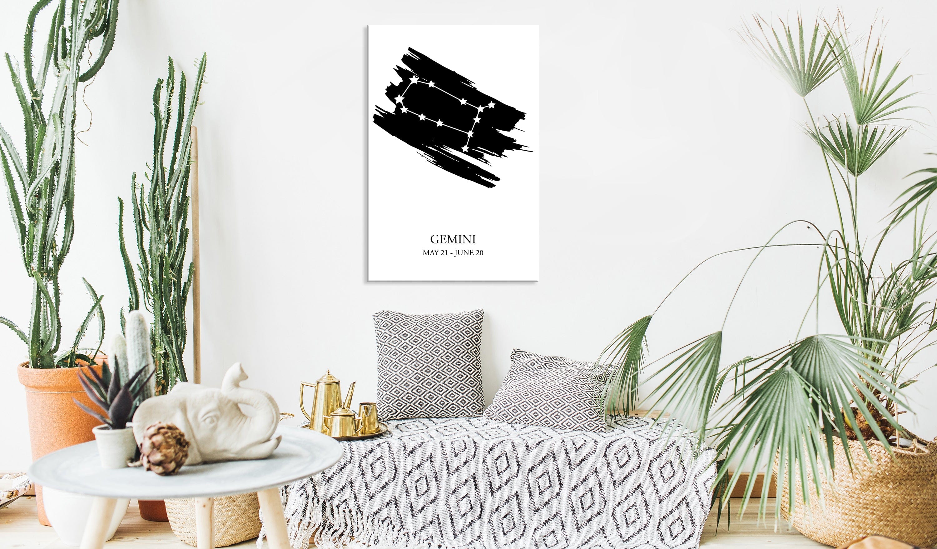 Glezna - Zodiac Signs_ Gemini (1 Part) Vertical Home Trends