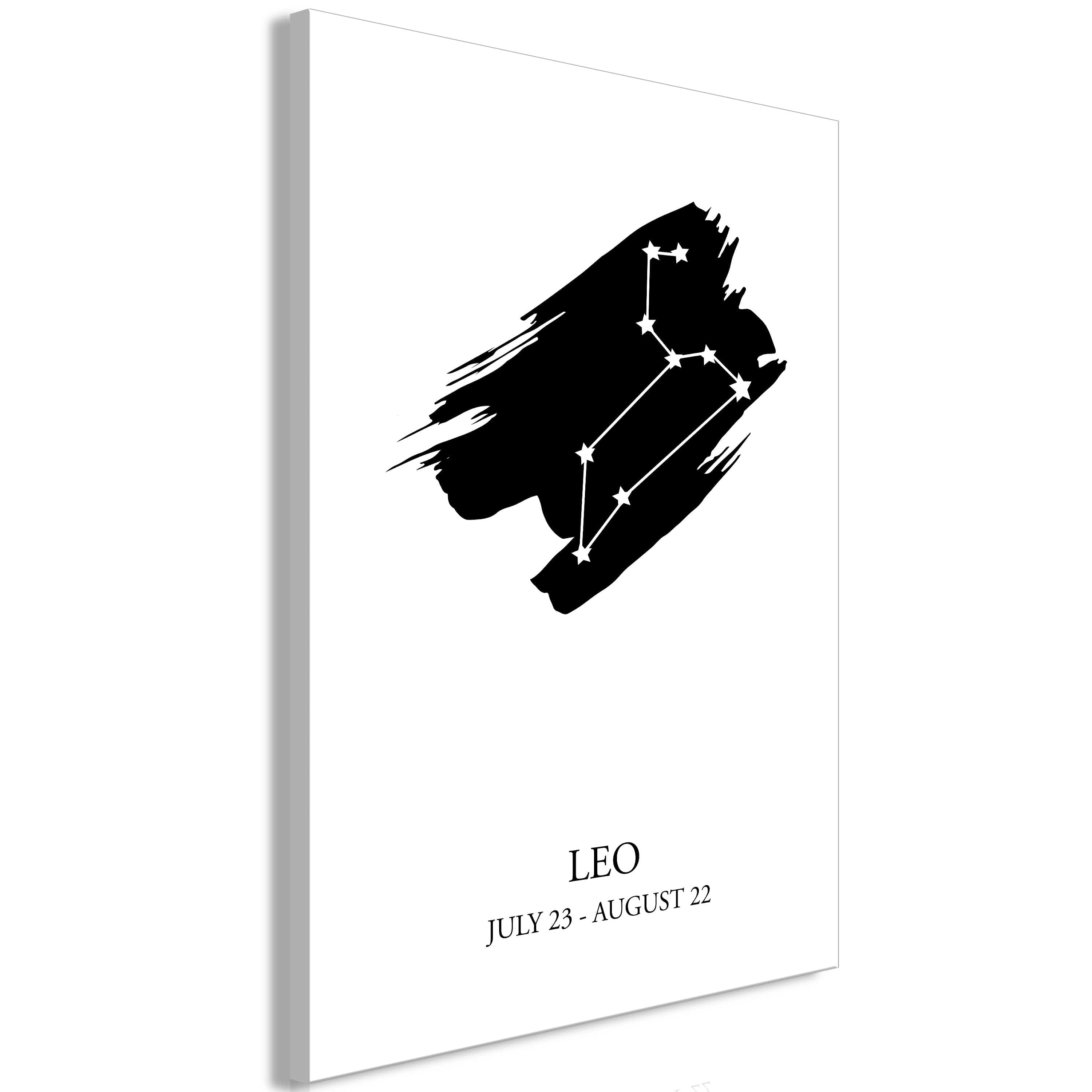 Glezna - Zodiac Signs_ Leo (1 Part) Vertical Home Trends