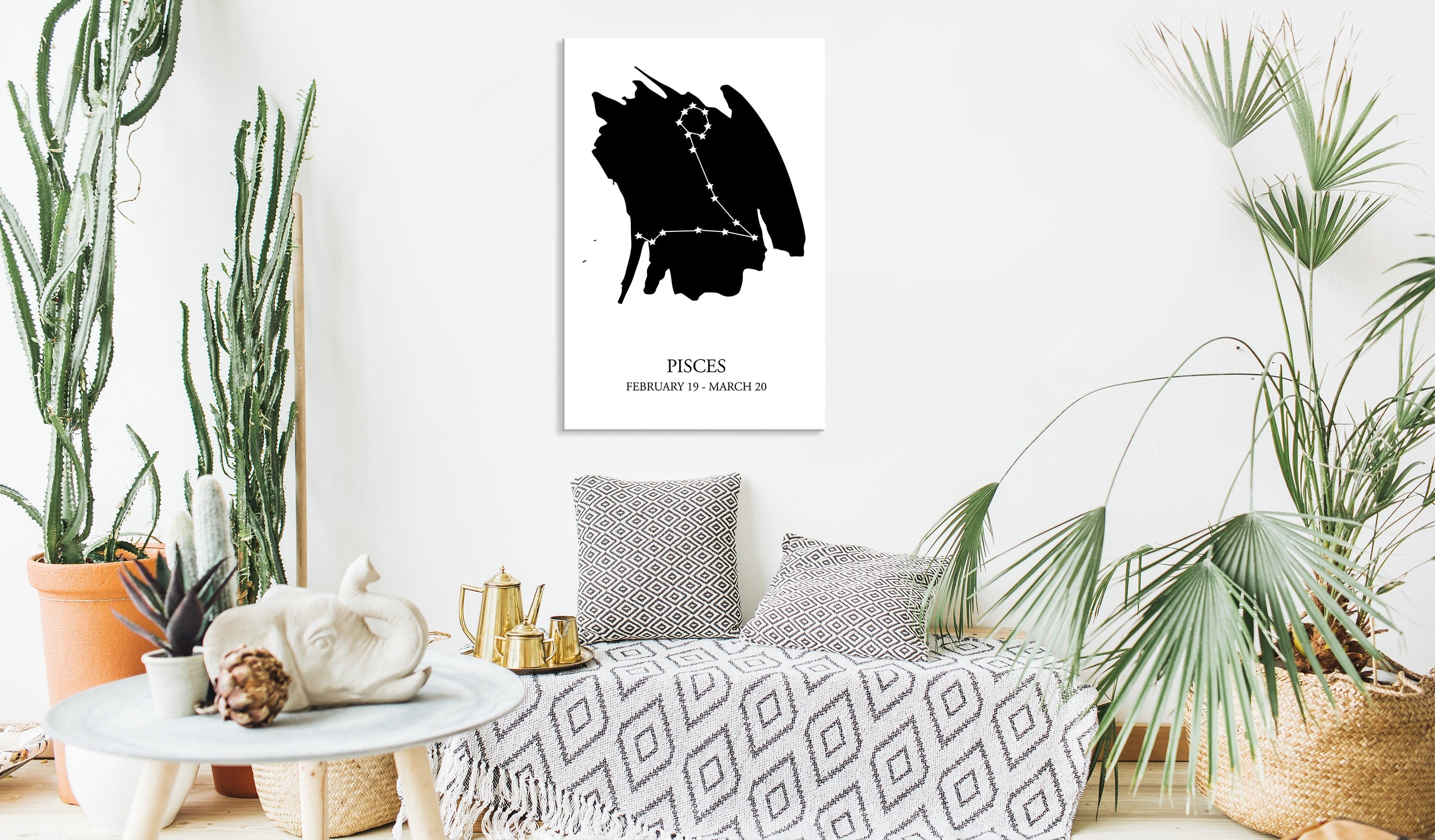 Glezna - Zodiac Signs_ Pisces (1 Part) Vertical Home Trends