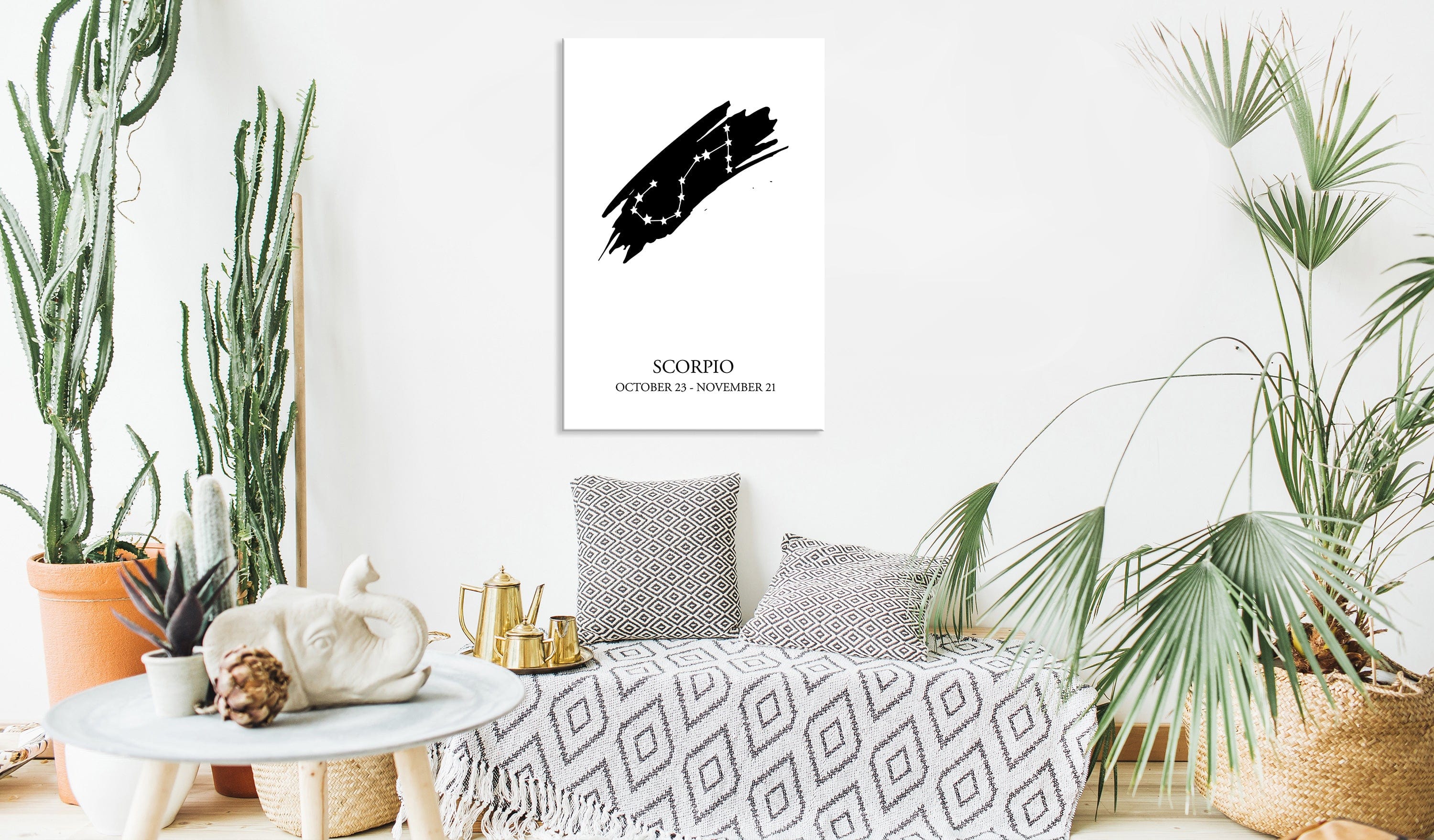 Glezna - Zodiac Signs_ Scorpio (1 Part) Vertical Home Trends