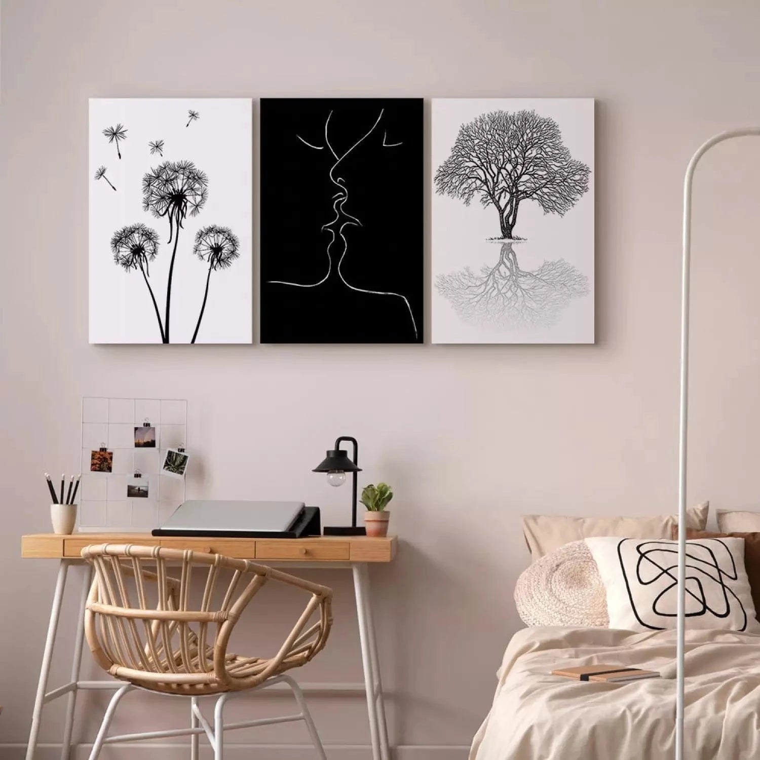 Kanvu komplekts (3 gb.) - Idilliskā dzīve, 117090 Home Trends