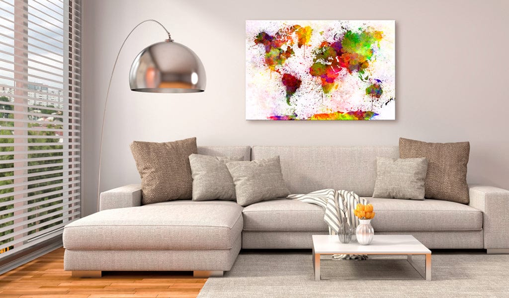 Korķa tāfele ar dekoru - Mākslinieciskā pasaule E-interjers.lv