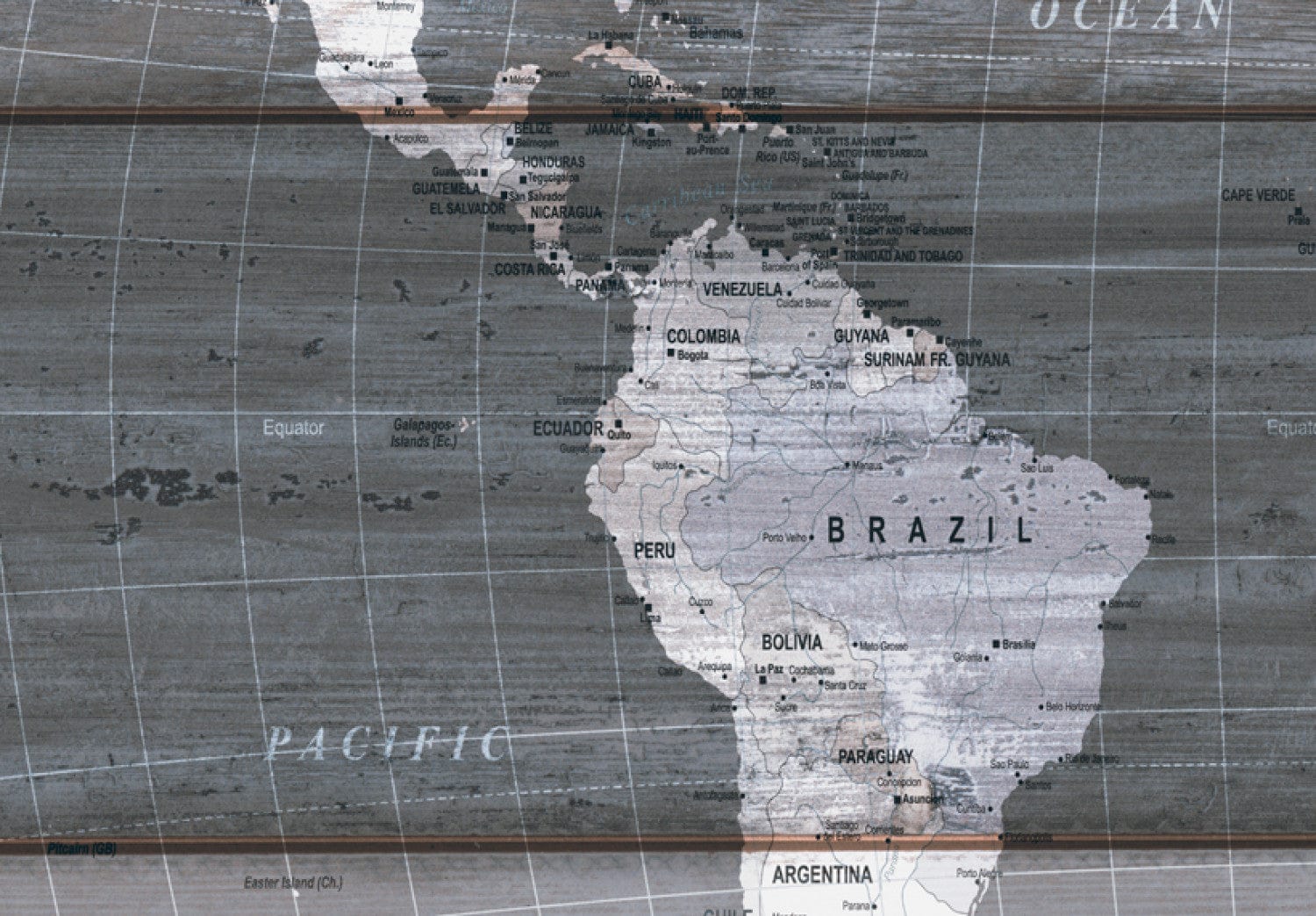 Korķa tāfele ar dekoru - Pelēkā Zeme E-interjers.lv