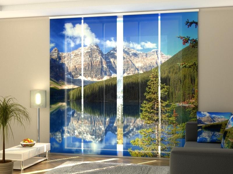 Paneļu aizkari (4 daļas) Canadian Rockies Home Trends