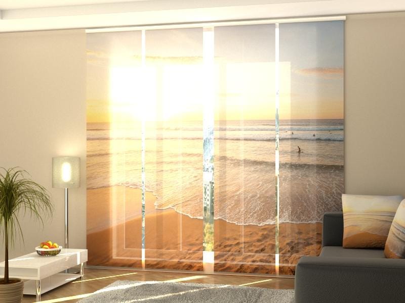 Paneļu aizkari (4 daļas) Coast of Spain Home Trends