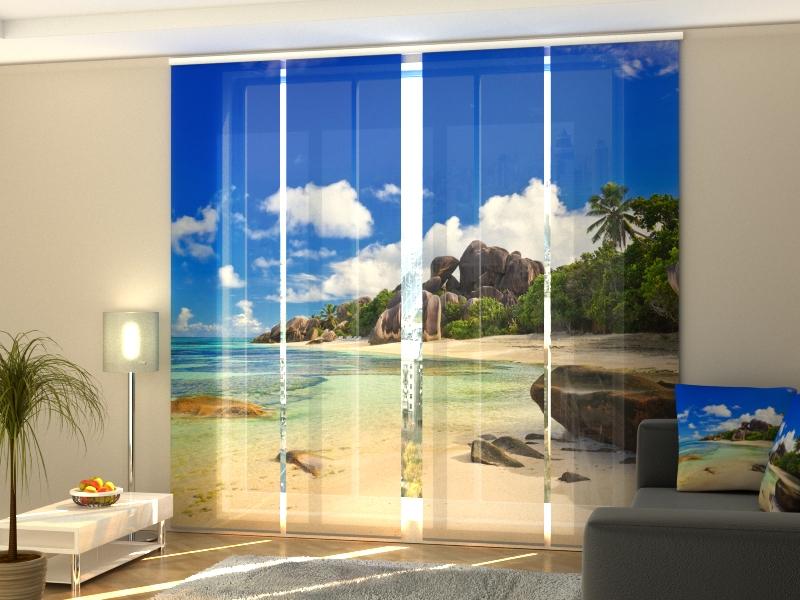 Paneļu aizkari (4 daļas) Compact World Home Trends
