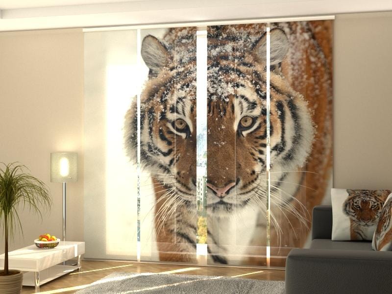 Paneļu aizkari (4 daļas) Curtains Sincere Look Screen / 140 / 40 Home Trends