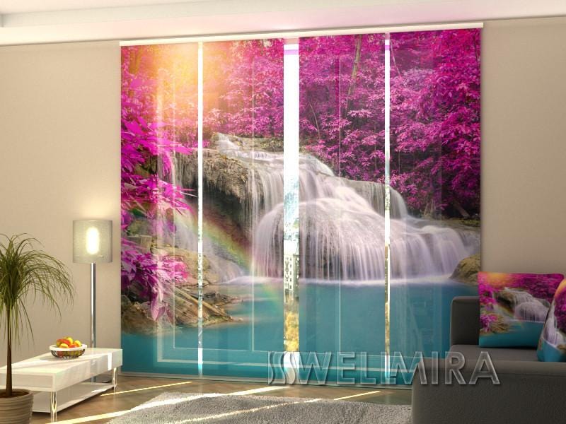 Paneļu aizkari (4 daļas) Curtains Wonderful Forest Home Trends