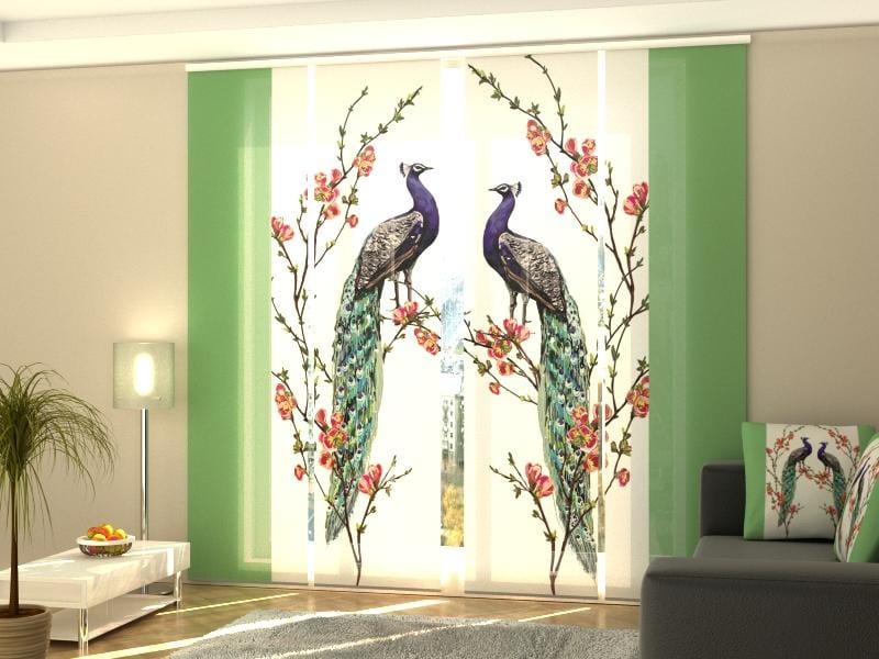 Paneļu aizkari (4 daļas) Garden of Eden Home Trends
