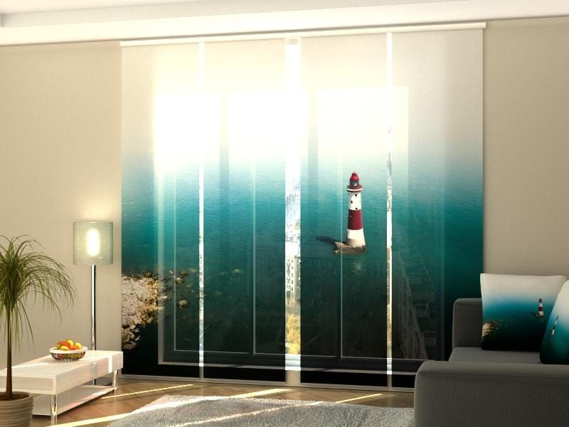 Paneļu aizkari (4 daļas) Lighthouse Home Trends