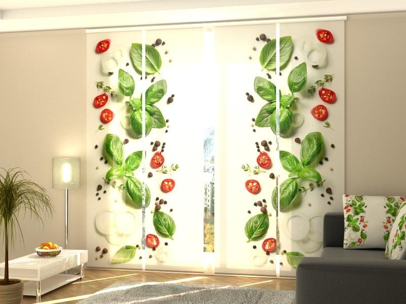 Paneļu aizkari (4 daļas) Spice Collection Home Trends