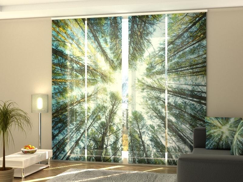 Paneļu aizkari (4 daļas) Treetops Home Trends