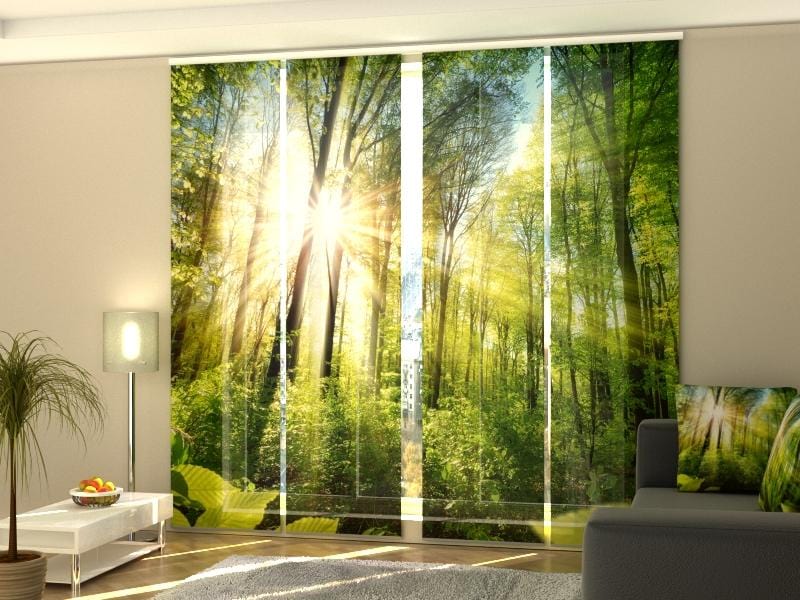 Paneļu aizkari (4 daļas) Warm Rays Home Trends