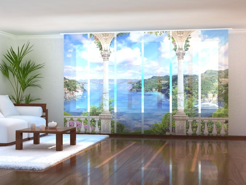 Paneļu aizkari (6 daļas) Awesome Croatia Screen / 140 / 40 Wellmira