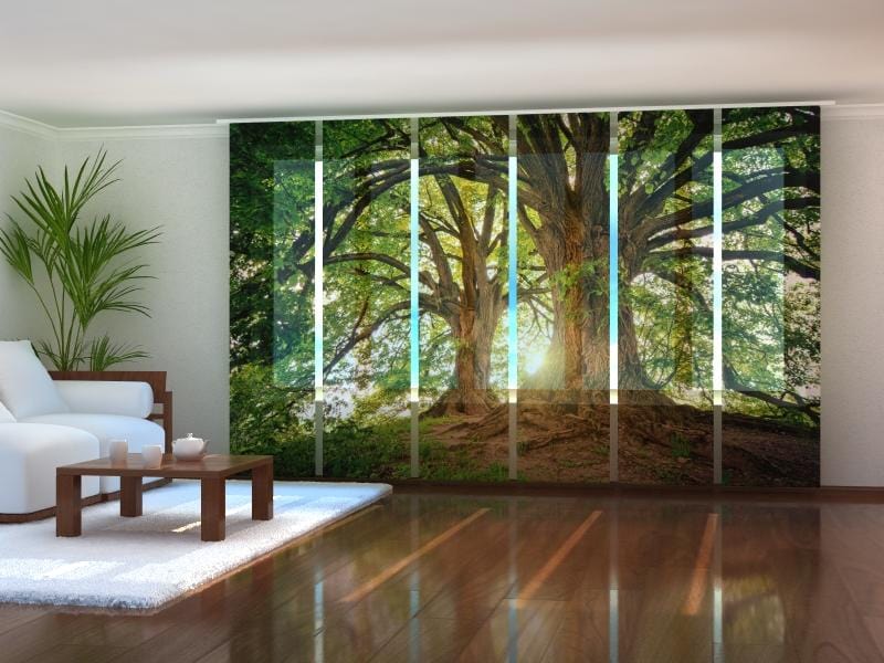 Paneļu aizkari (6 daļas) Beautiful Old Trees Home Trends