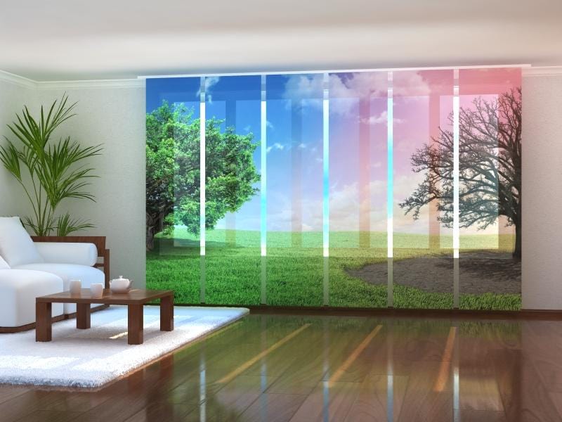 Paneļu aizkari (6 daļas) Changes Home Trends