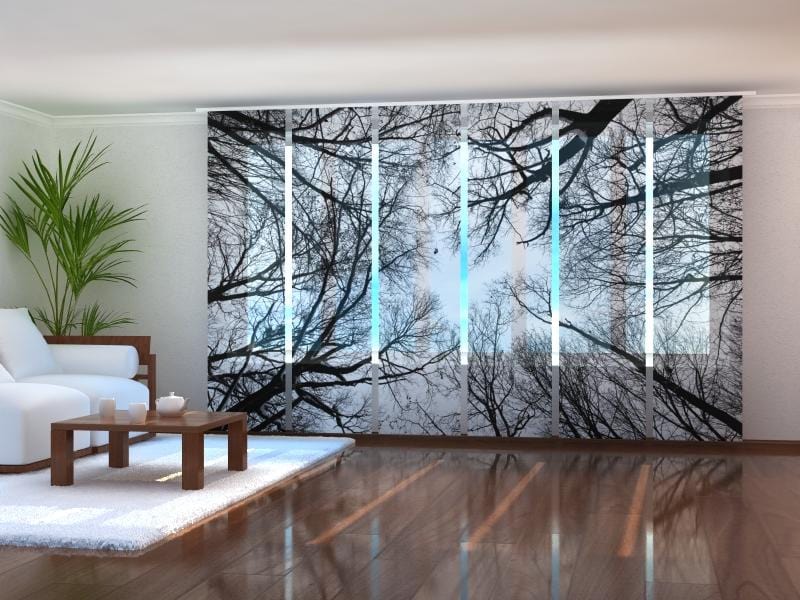 Paneļu aizkari (6 daļas) February Sky Screen / 140 / 40 Wellmira