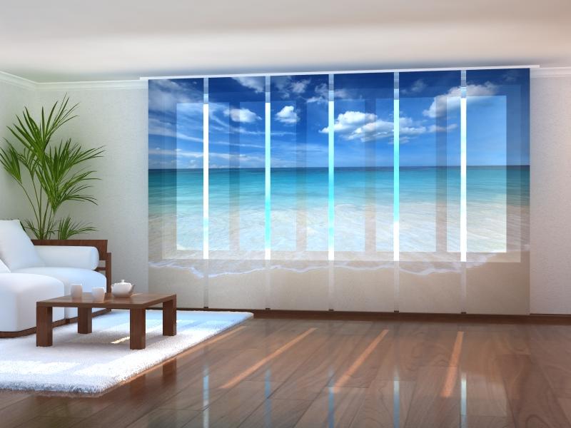 Paneļu aizkari (6 daļas) Golden Sand Home Trends