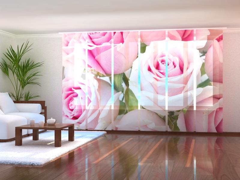 Paneļu aizkari (6 daļas) Royal Roses Wellmira