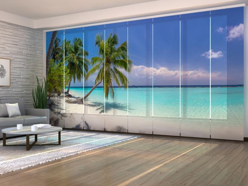 Paneļu aizkari (8 daļas) Amazing Beach Home Trends