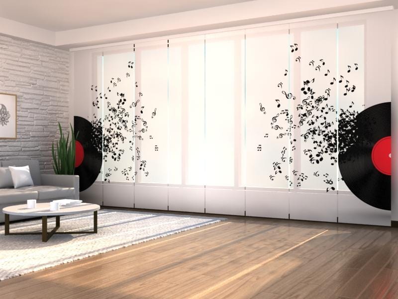 Paneļu aizkari (8 daļas) Music Home Trends