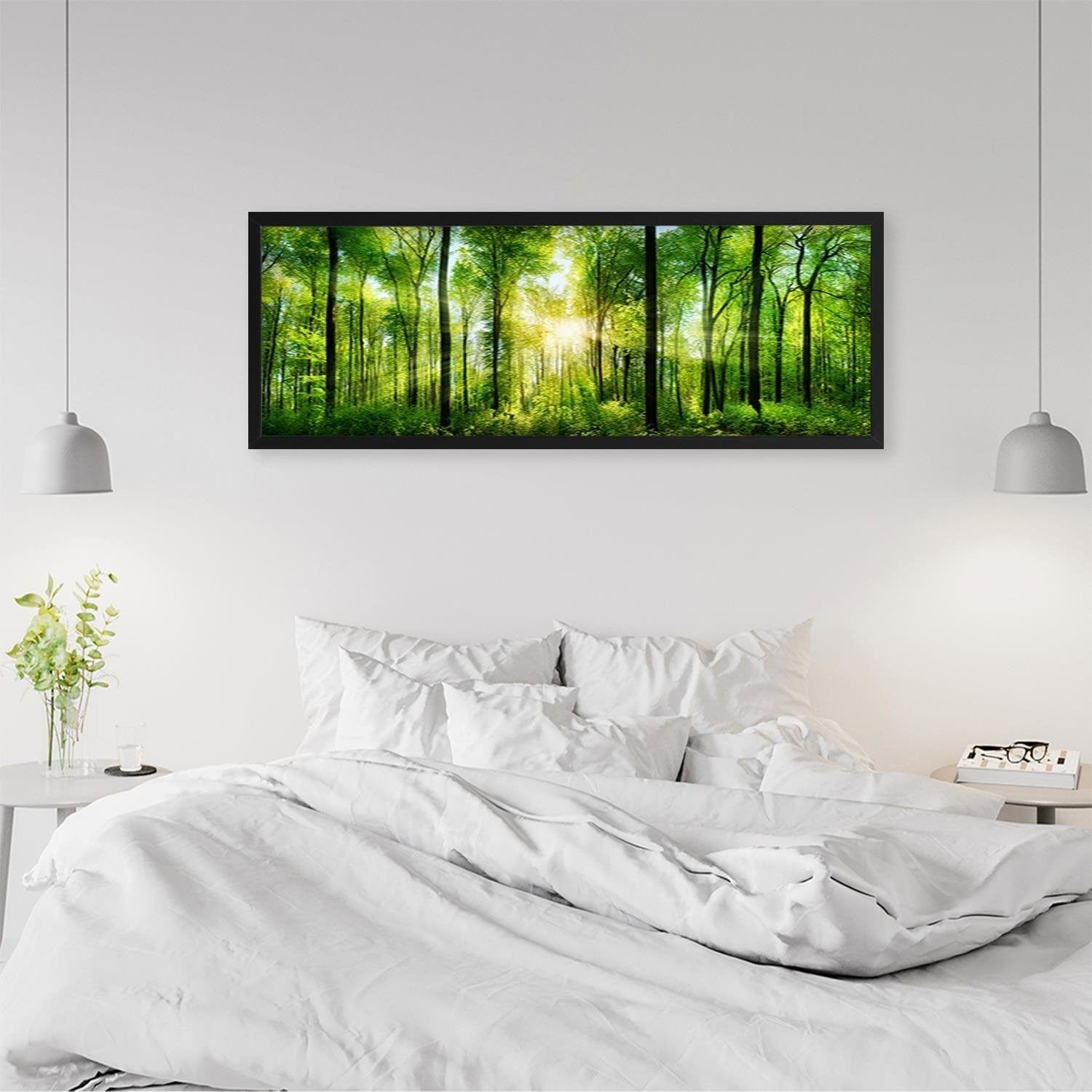 Picture in black frame PANORAMA, Sunshine Home Trends