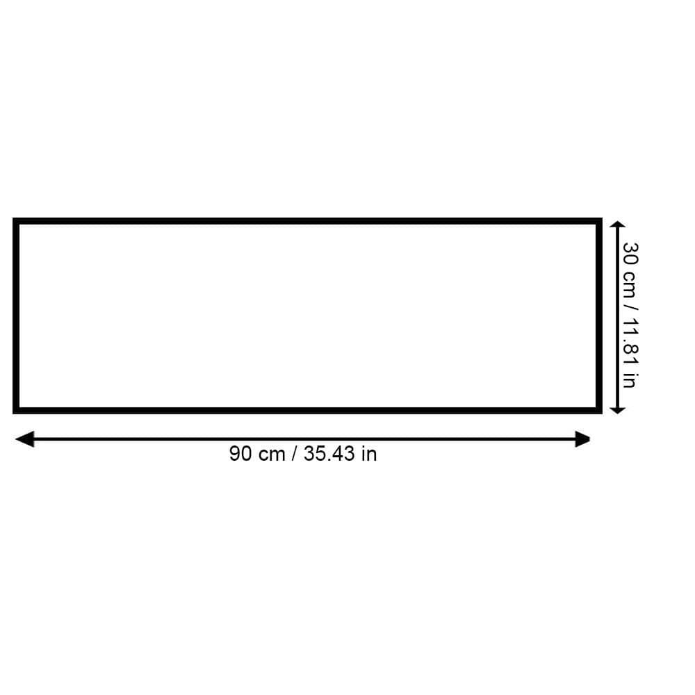 Picture in black frame PANORAMA, The Vigilant Tiger Home Trends