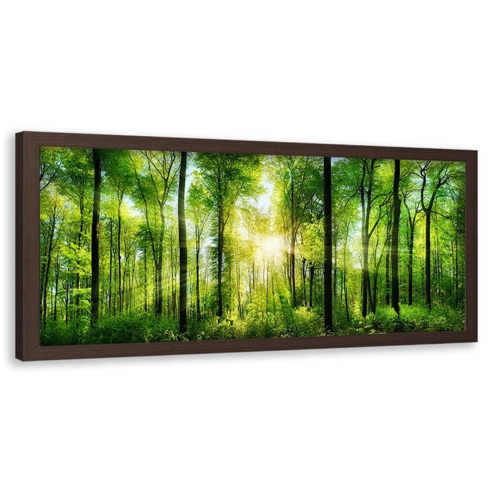 Picture in brown frame PANORAMA, Sunshine Home Trends
