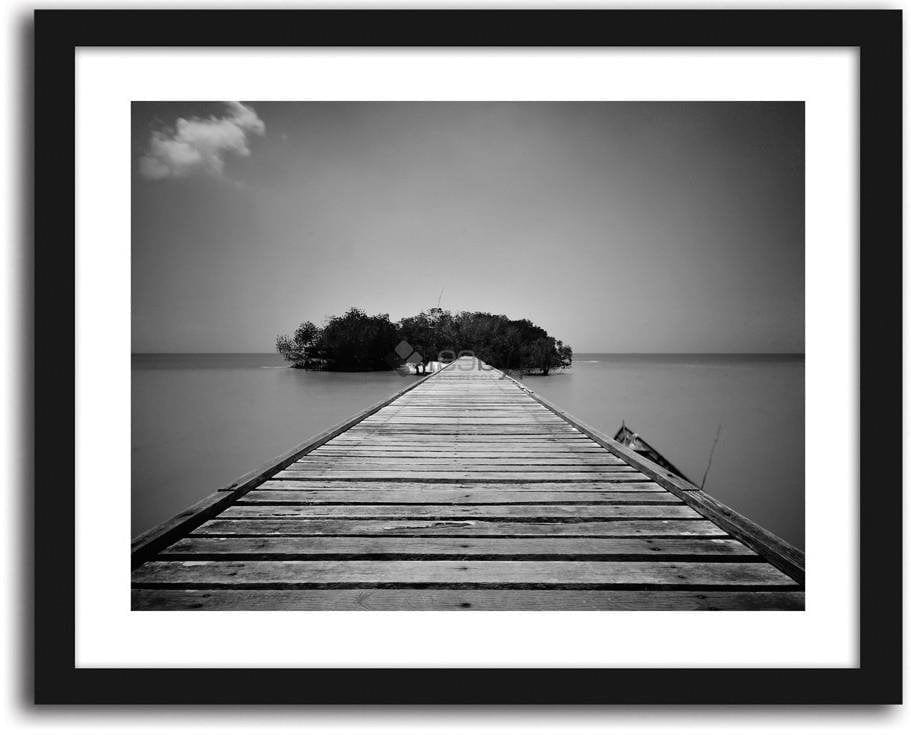 Picture in frame ZERO, Bridge to the island Home Trends