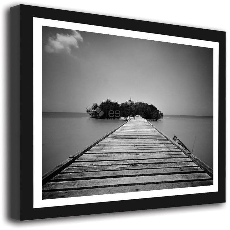 Picture in frame ZERO, Bridge to the island Home Trends
