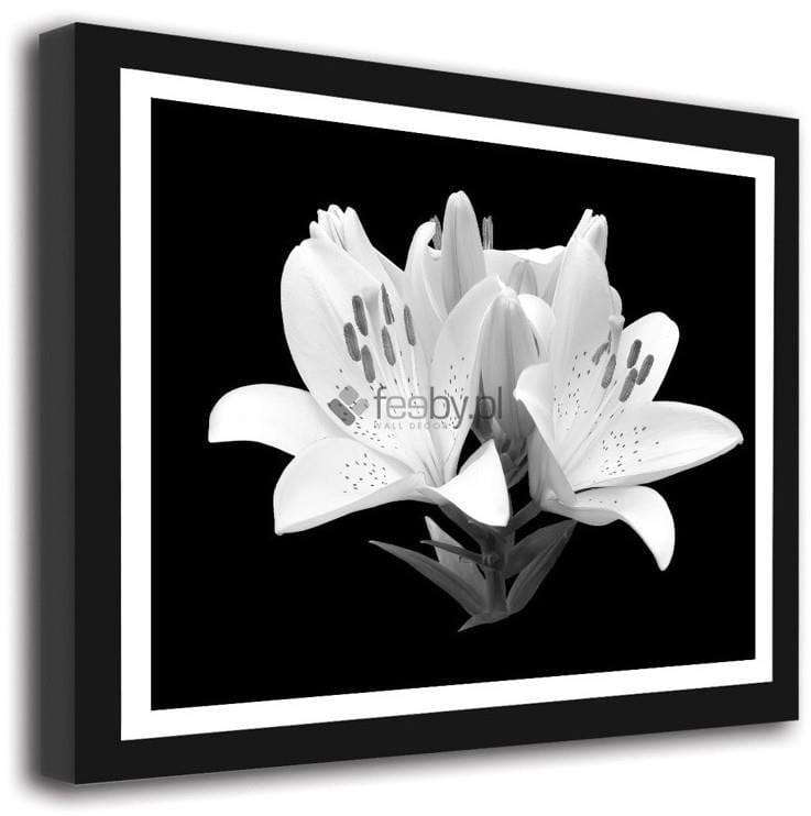 Picture in frame ZERO, Flower cups Home Trends