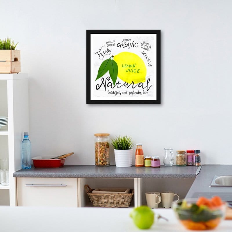 Picture in frame ZERO, Lemon Home Trends