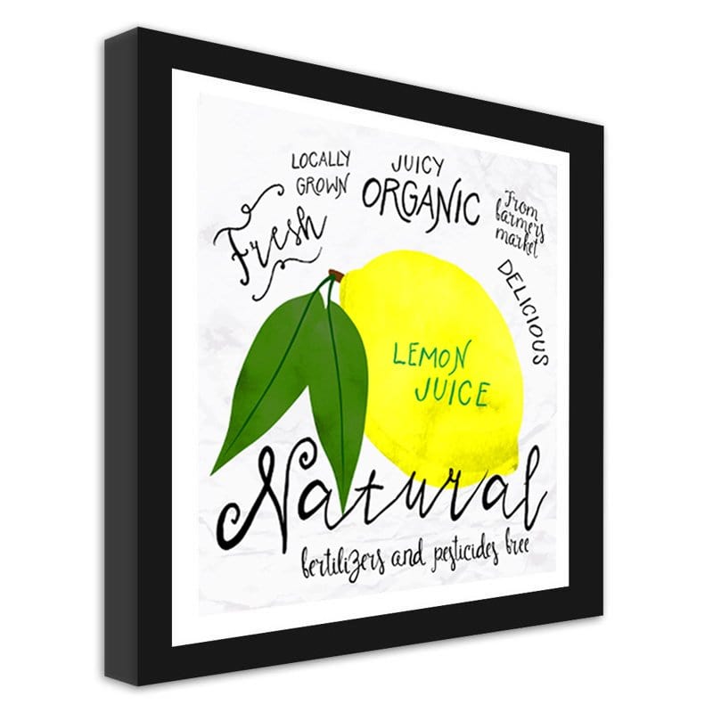 Picture in frame ZERO, Lemon Home Trends