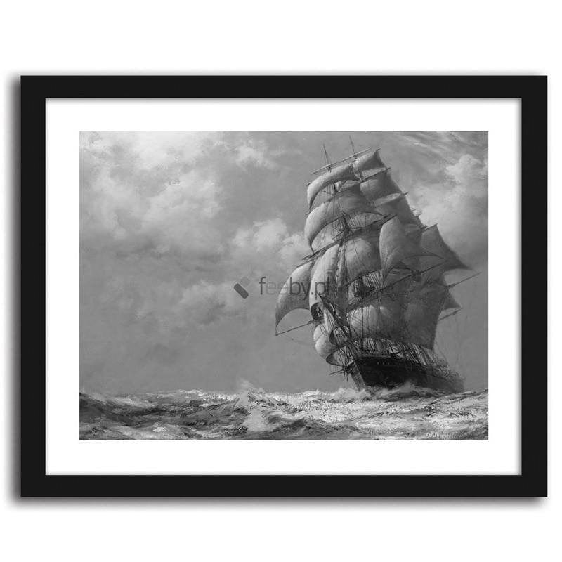 Picture in frame ZERO, Sailing ship Home Trends