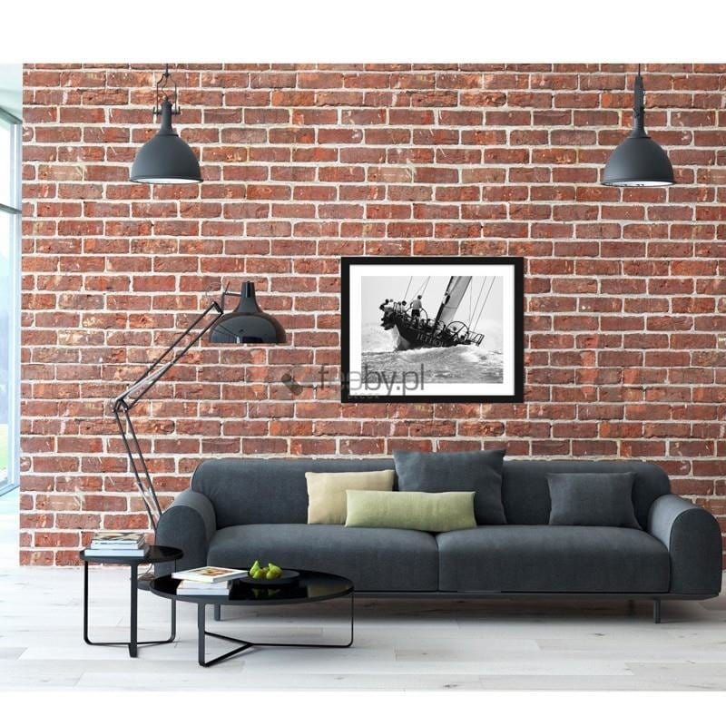 Picture in frame ZERO, Tilted sailing boat Home Trends