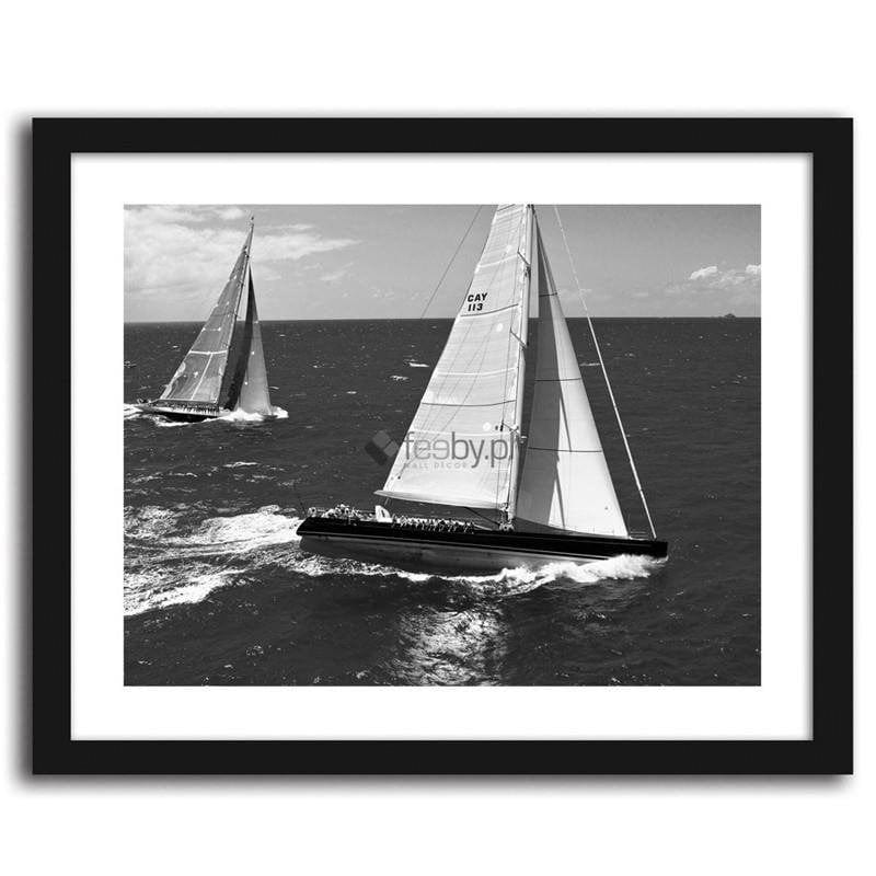 Picture in frame ZERO, Two sailboats Home Trends
