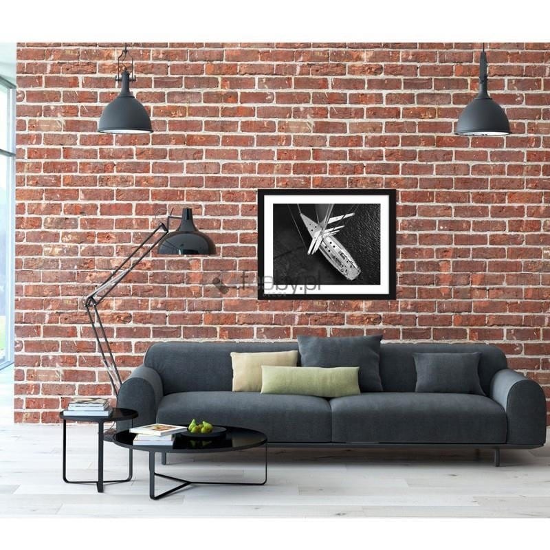 Picture in frame ZERO, Yacht 2 black and white Home Trends