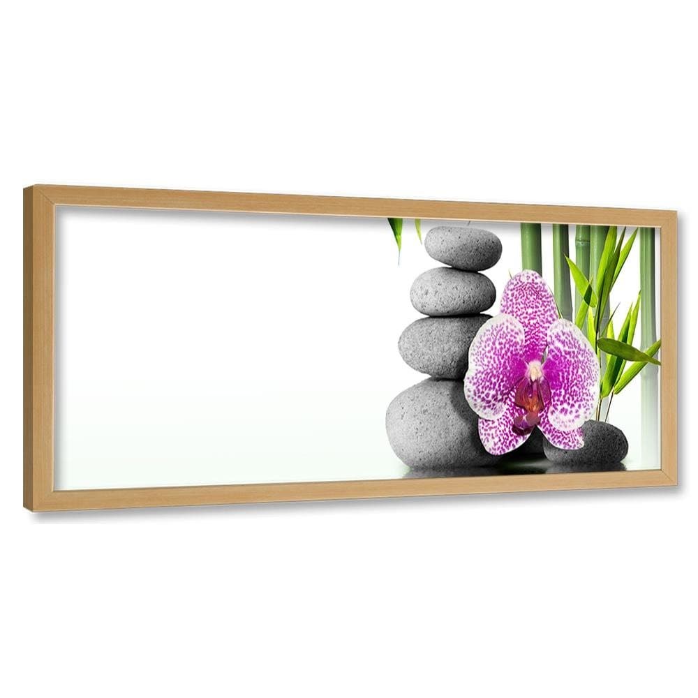 Picture in natural frame PANORAMA, Zen Composition 2 Home Trends