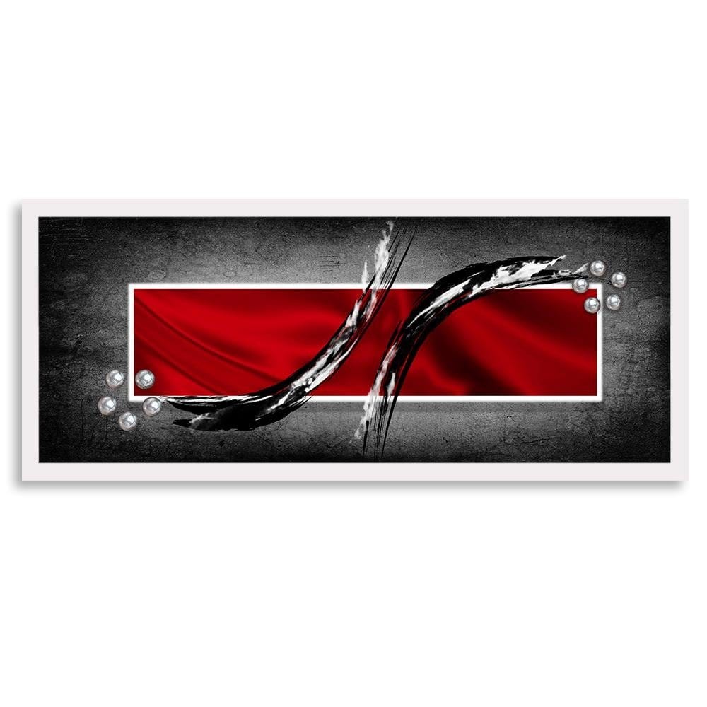 Picture in white frame PANORAMA, Abstraction Rectangle Home Trends